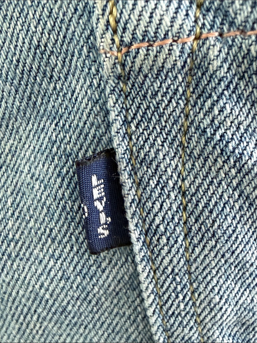 NWT Rare Levi's Premium Blue Tab Roper Extra Wide Leg Patchwork Jeans - Size 32 - Picture 8 of 14